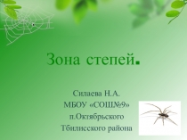 Урок по окружающему миру Зона степей (4 класс)