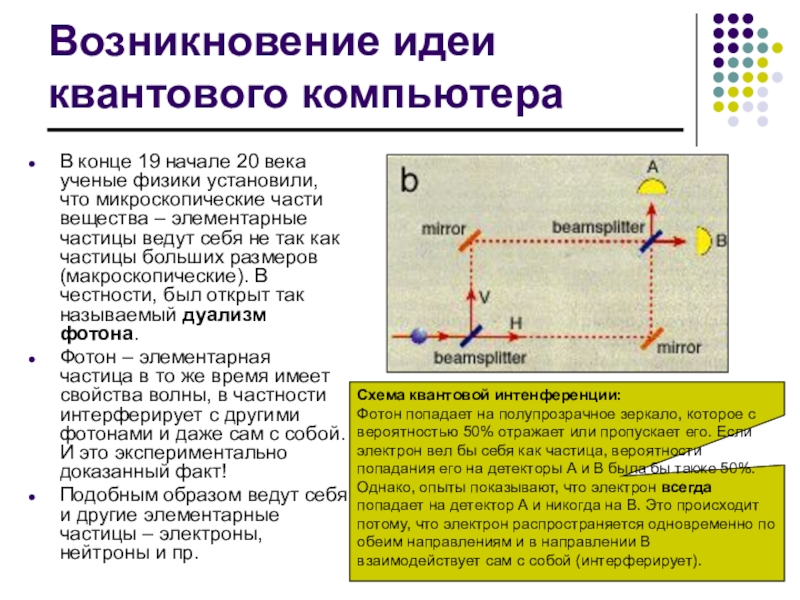 Презентация про квантовые компьютеры