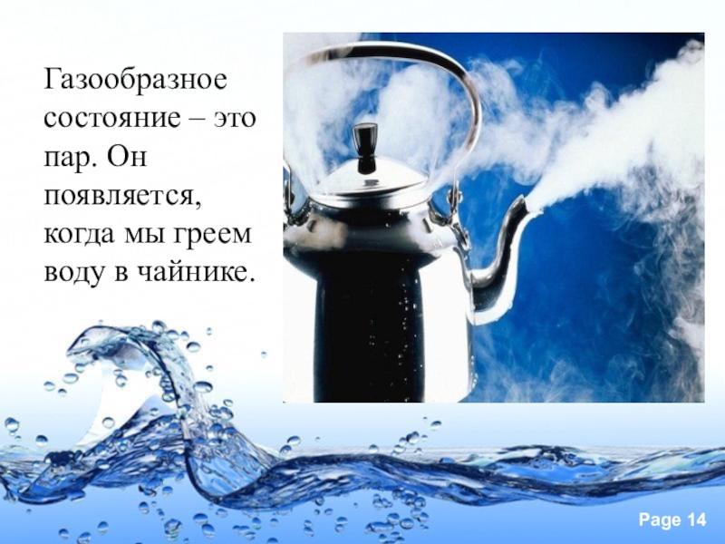 Газообразное состояние воды картинки