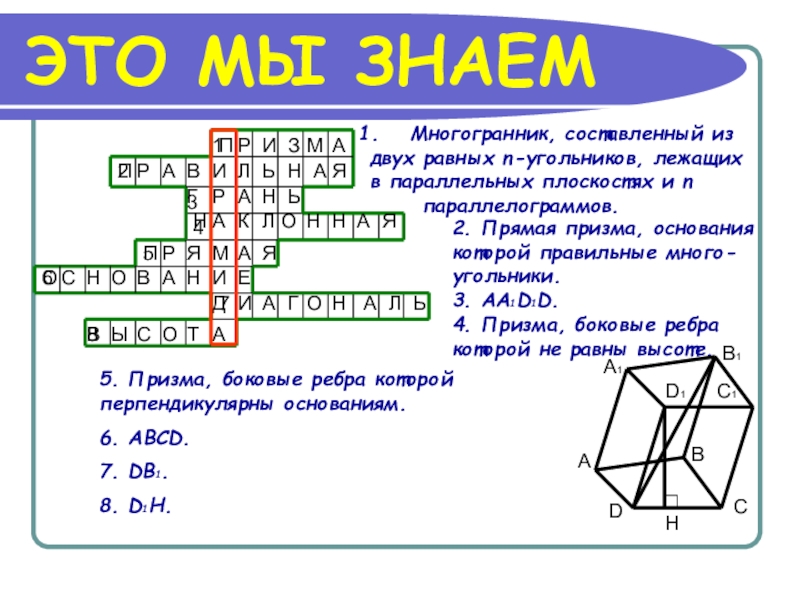 Вопросы по геометрии по темам. Кроссворд на тему многогранники. Кроссворд на тему многоугольники и многогранники. Кроссворд на тему площадь. Кроссворд по теме стереометрия.