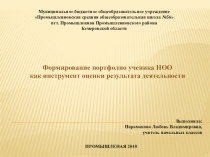 Презентация по теме Формирование портфолио ученика НОО как инструмент оценки результата деятельности