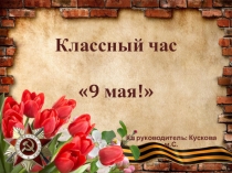 Презентация классного часа 9 мая