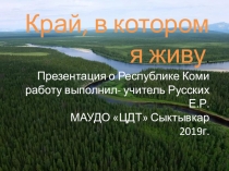 Презентация Край в котором я живу