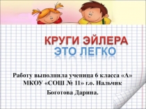 Презентация к выступлению на сетевой конференции