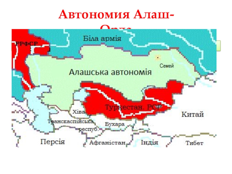 Презентация на тему алаш орда