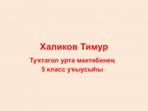 Презентация к уроку башкирского языка и литературы на тему Моя любимая книга (5 класс)