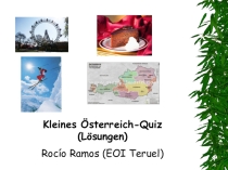 Презентация на немецком языке Osterreich-Quiz