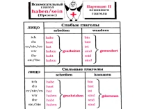 Презентация по немецкому языку на тему Перфектное время (6 класс)