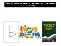 Употребление Ь после шипящих на конце слов (7 класс)