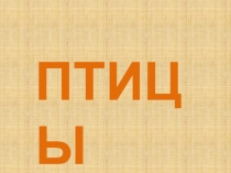 Презентация к конспекту  Перелетные птицы.