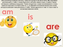 Презентация по английскому языку на тему: Глагол to be.