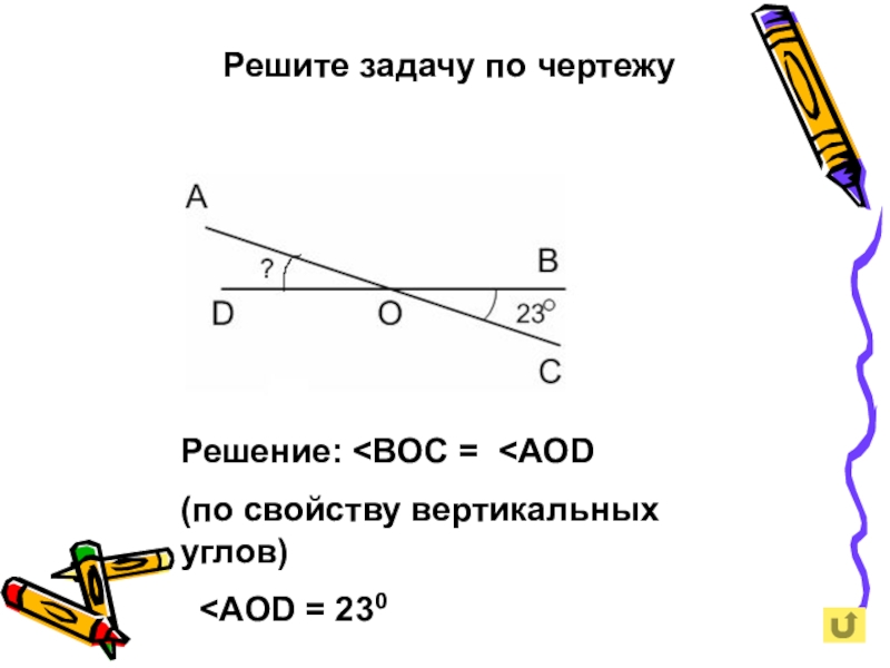 Презентация на тему вертикальные и смежные углы