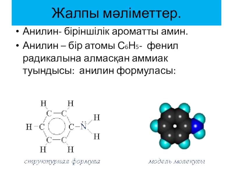 Анилин и вода