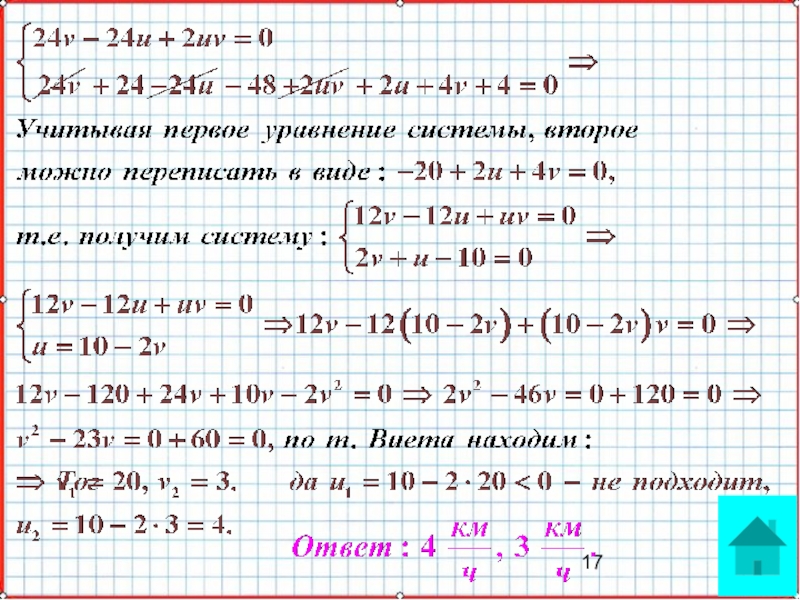 Презентация по математике А-9_У-24_Системы уравнений как математические модели