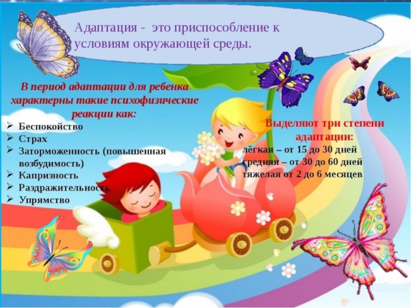 Родительское собрание на тему: Давайте познакомимся Адаптация