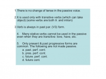 Passive voice (11 form)