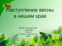Презентация по окружающему миру 1 класс