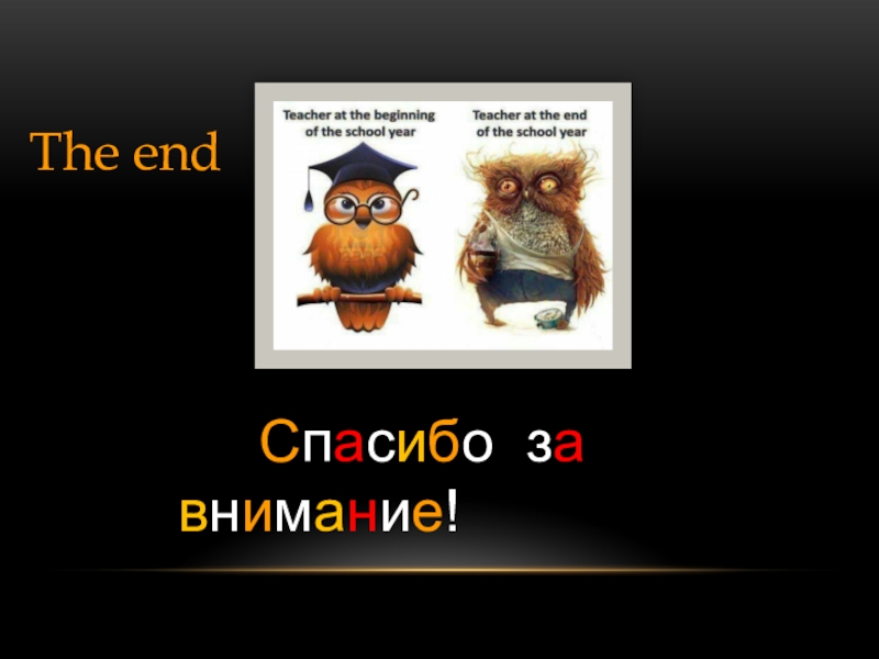 В начале года. Конец презентации менеджмент. Учитель в начале года и в конце. Конец года картинки. Педагог в начале года и в конце.