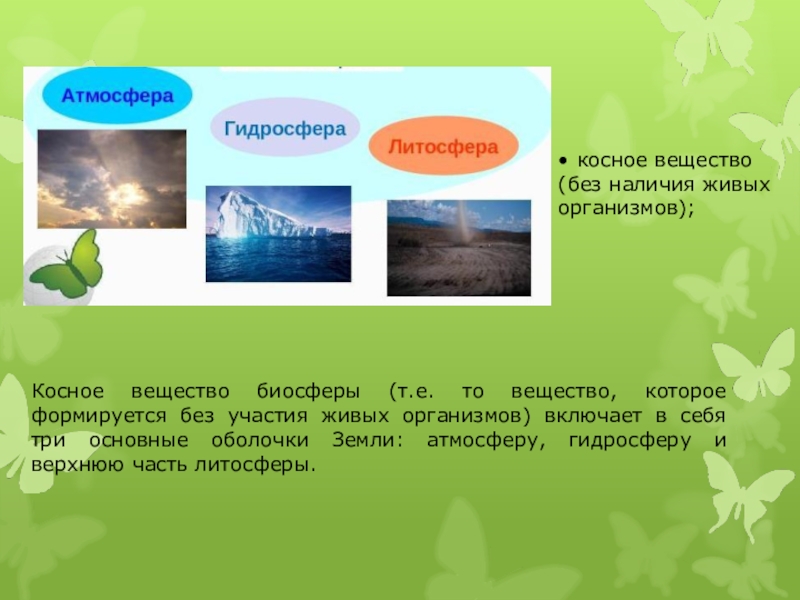 Живой наличие. Атмосфера косное вещество. Косное вещество гидросферы. Вещество без участия живых организмов. Косная и Живая природа.