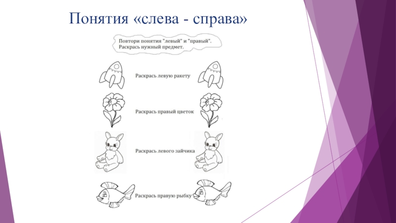 Сделай посередине. Понятие слева справа. Слева справа для дошкольников. Задания на понятия справа слева. Карточки с заданием право лево.