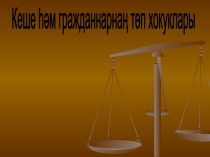 Презентация по обществознанию: Права человека и гражданина