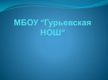 Презентация МБОУ Гурьевская НОШ по внеурочке