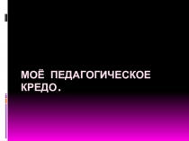 Презентация к выступлению педагог года