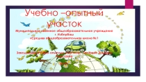 Тема ПРИШКОЛЬНЫЙ УЧЕБНО-ОПЫТНЫЙ УЧАСТОК