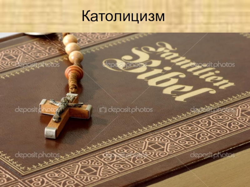 Проект по дисциплине Обществознание Католицизм Католицизм