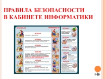 Презентация по информатике правило за компом