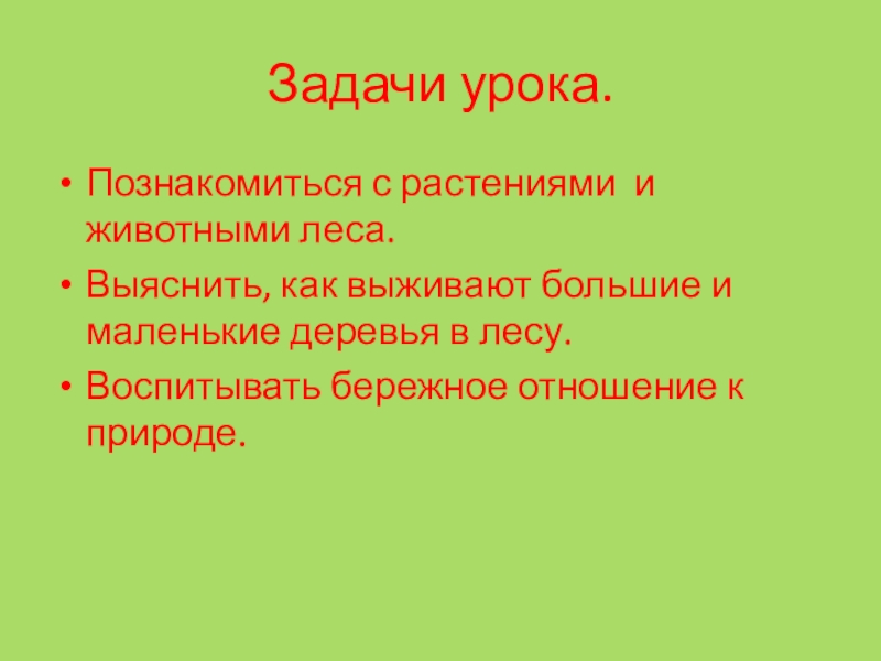 Бережное отношение к лесу презентация