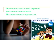 Презентация по биолрогии на тему Познавательные процессы