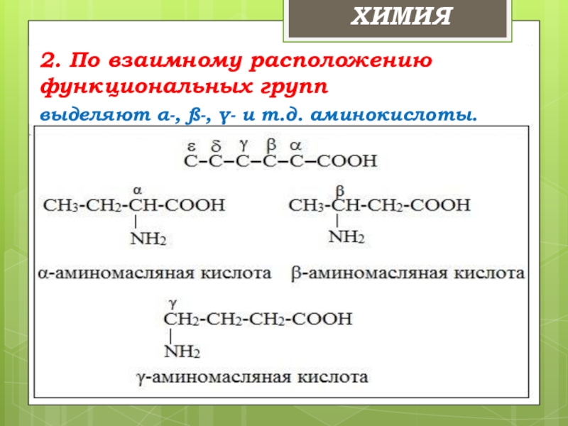 Презентация по химии аминокислоты белки