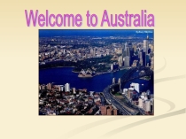 Презентация к уроку Australia