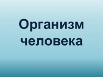 Презентация по окружающему миру на тему Организм человека