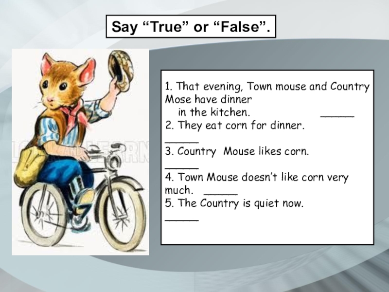 Town mouse and country mouse 3