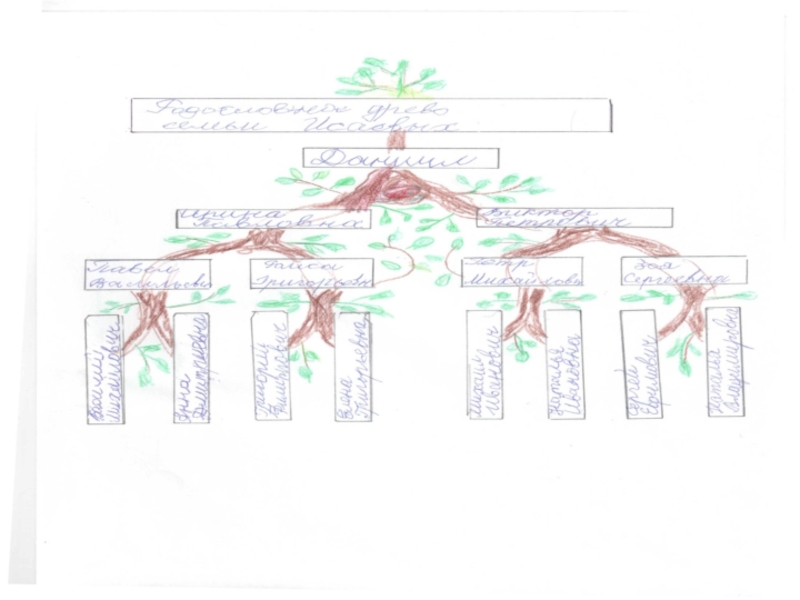 Проект моя родословная 3 класс кубановедение образец