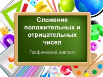 Презентация Сложение положительных и отрицательных чисел 6 класс