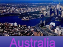Презентация по английскому языку Australia