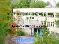 Презентация проекта Школа - сад