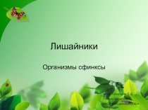 Презентация по биологии Лишайники (5 класс)