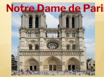 Notre Dame de Paris