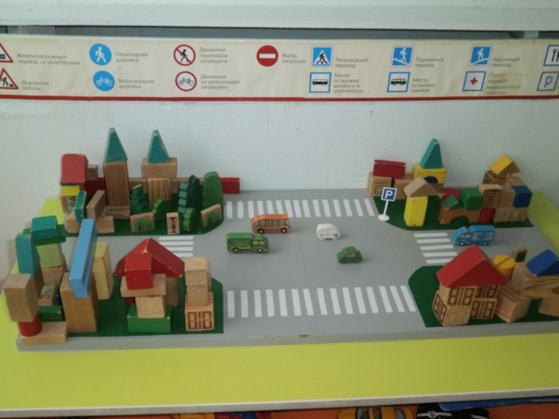 Обучение детей безопасному поведению на дороге.