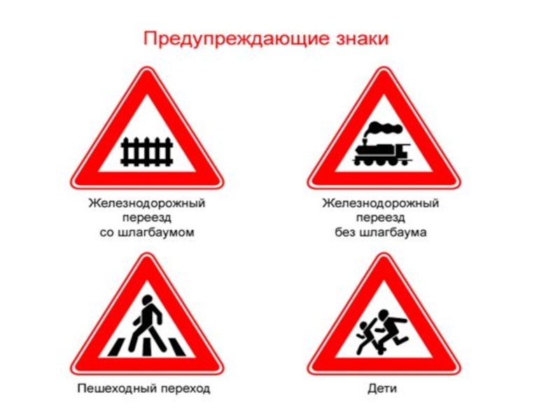 Знаки безопасности на железной дороге для детей в картинках