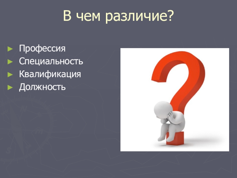 Профессия специальность квалификация работника. Профессия специальность квалификация. Профессия специальность квалификация должность. Профессия специализация квалификация. Специализация и квалификация разница.