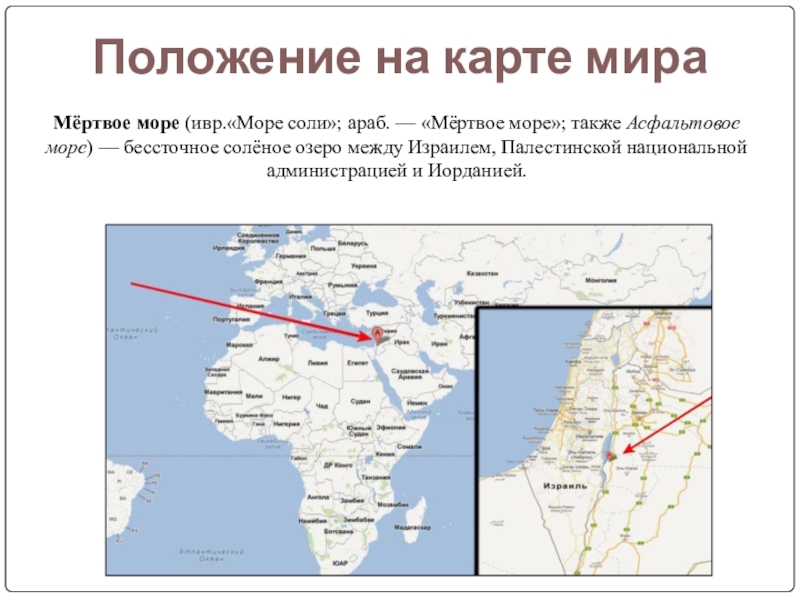 Описание израиля по плану 7 класс география