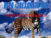 Презентация по биологии Млекопитающие - звездный час