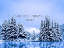 Презентация к внеклассному занятию 3 класс Здравствуй, Зимушка-зима!