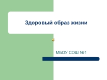 Презентация по основам безопасности жизнедеятельности на тему  Здоровый образ жизни