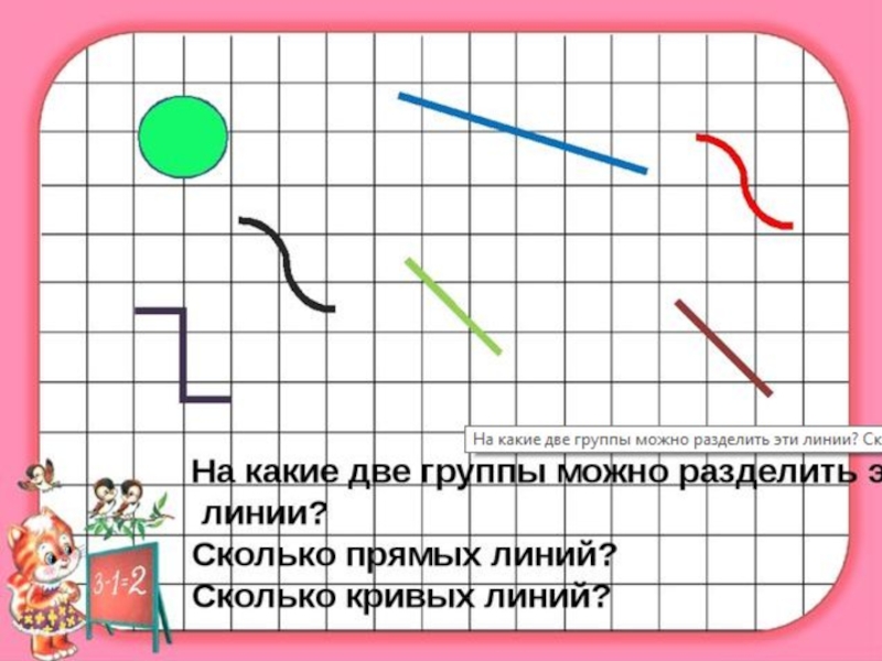 Презентация 1 класс точка кривая линия прямая линия отрезок луч